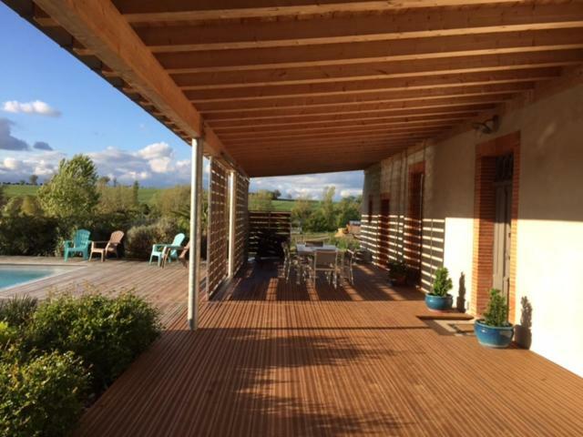 Domaine en castanet Bed and Breakfast Caraman Exterior foto